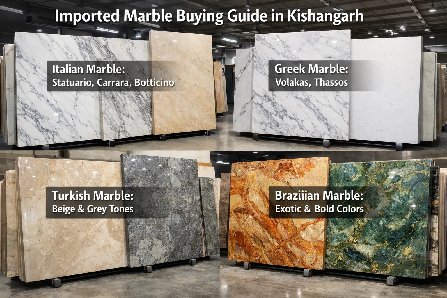 Imported Marble Buying Guide in Kishangarh